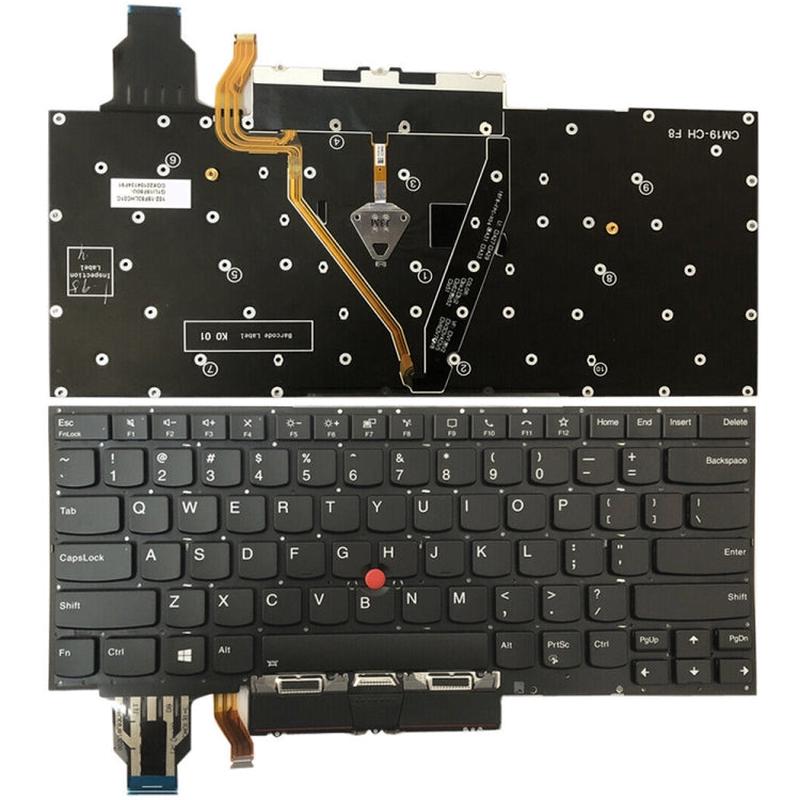US Version Backlight Laptop Keyboard with Touchpad Button