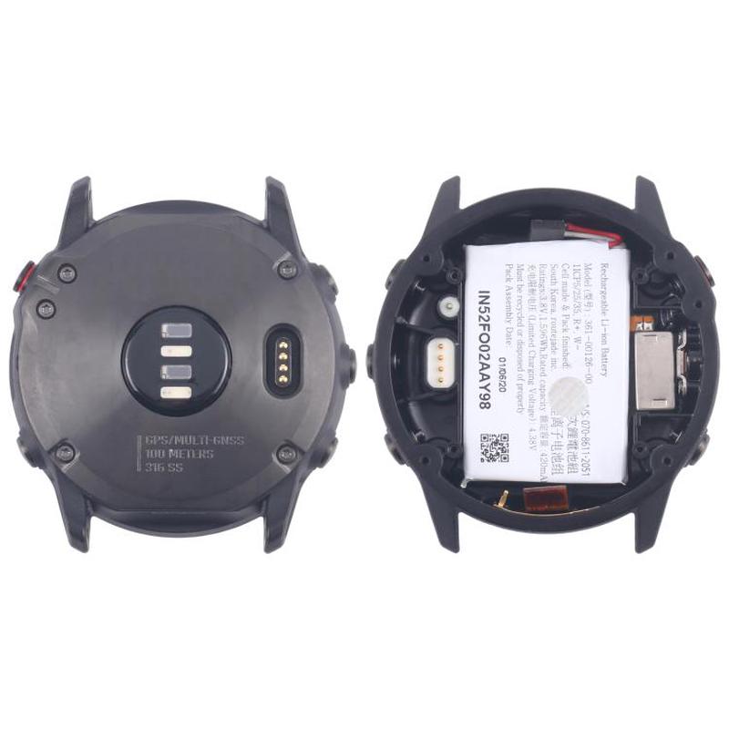 For Garmin Fenix 6x Original Disassembled Back Cover