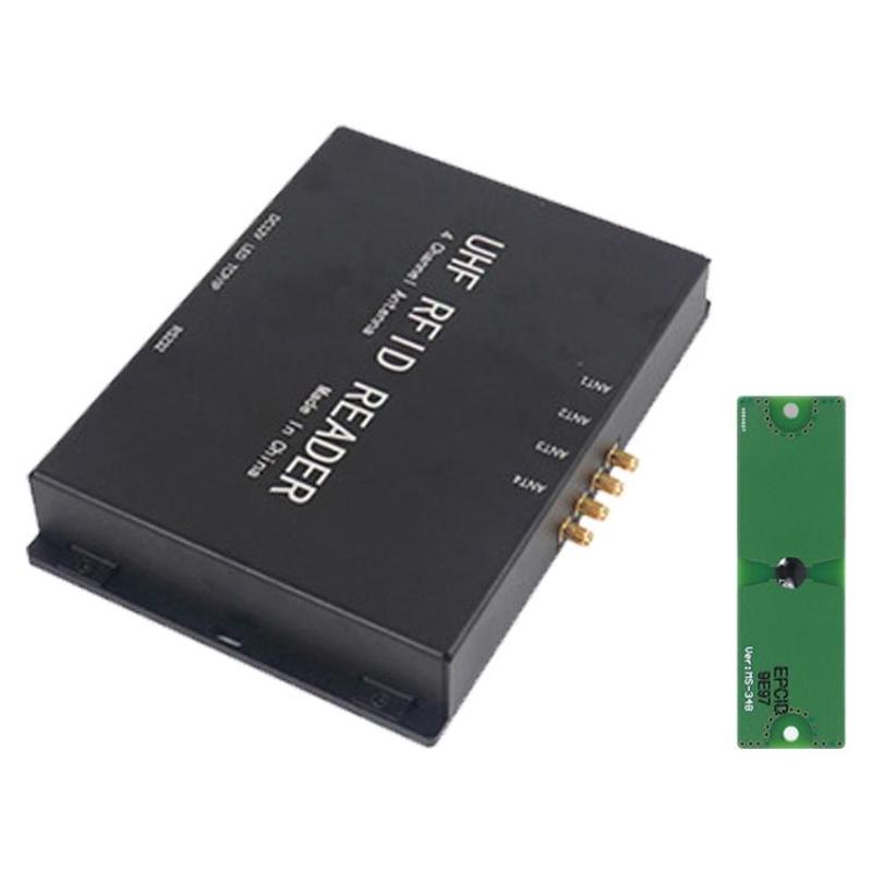 4-Channel UHF RFID Reader Writer, MODBUS Passive Temperature Sensor Reader for Electric Power Monitoring