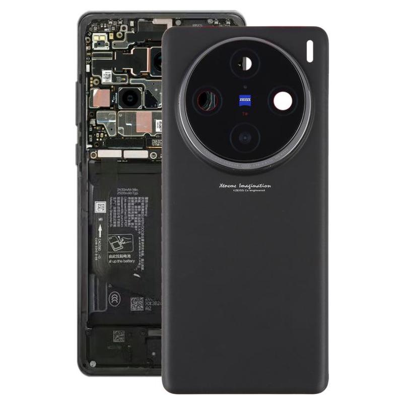For vivo X100 Pro 5G V2324A V2309 Original Back Cover with Camera Lens Cover