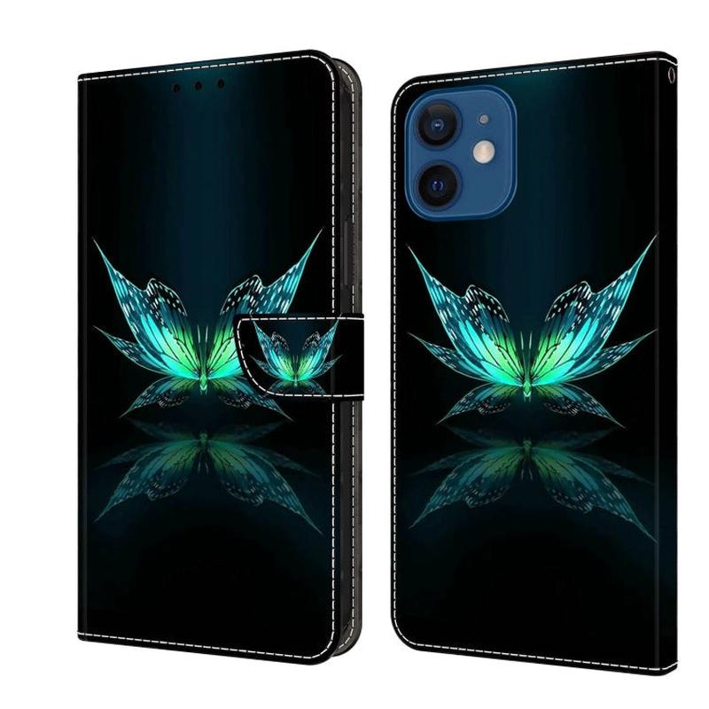 Crystal 3D Shockproof Protective Leather Phone Case