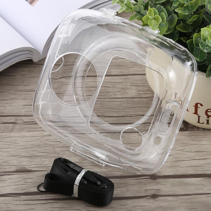 Protective Crystal Shell Case with Strap for FUJIFILM instax SQUARE SQ10