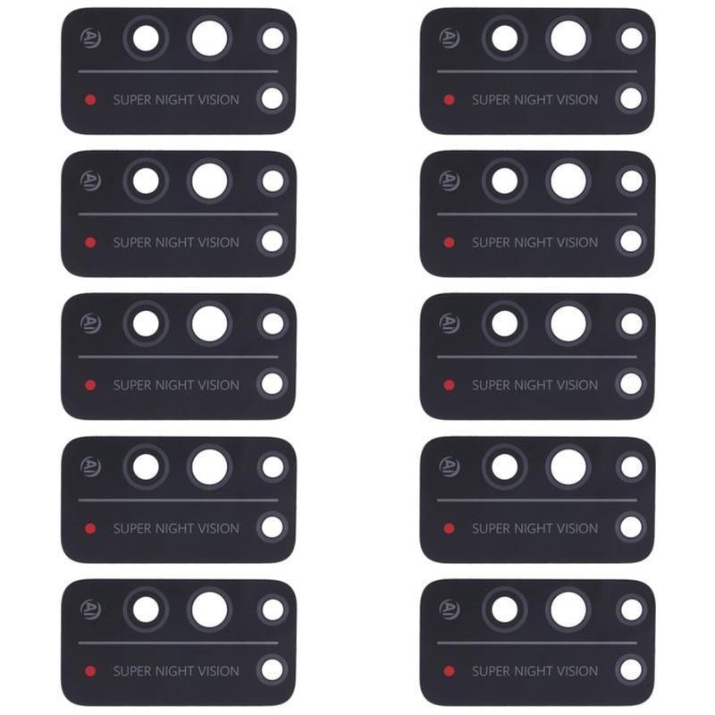 For Huawei Honor X10 5G 10pcs Back Camera Lens