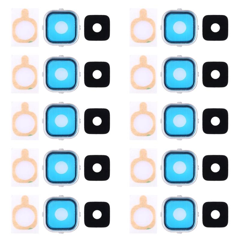 For Galaxy Alpha / G850 10pcs Back Camera Bezel & Lens Cover with Sticker