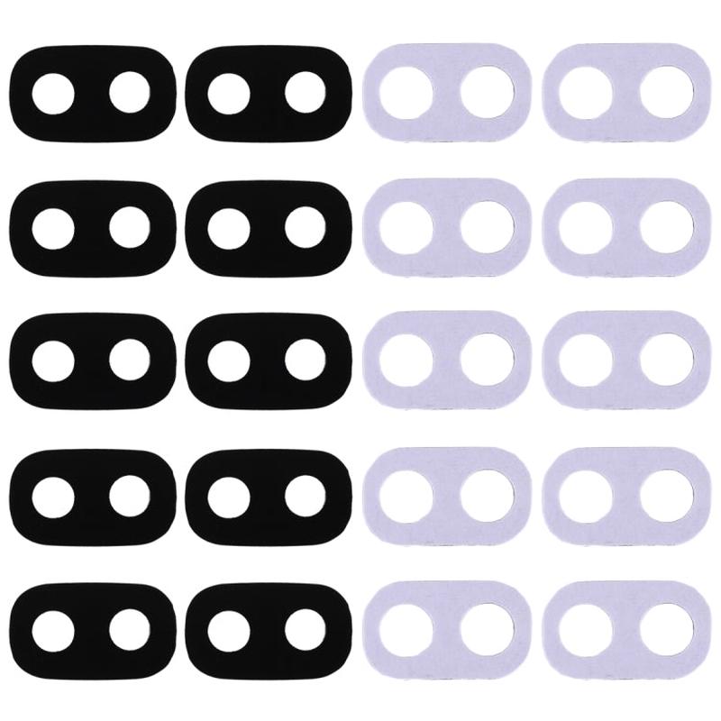 For Galaxy J3 (2017) / J330 & J5 (2017) / J530 & J7 (2017) / J730 10pcs Back Camera Lens with Adhesive