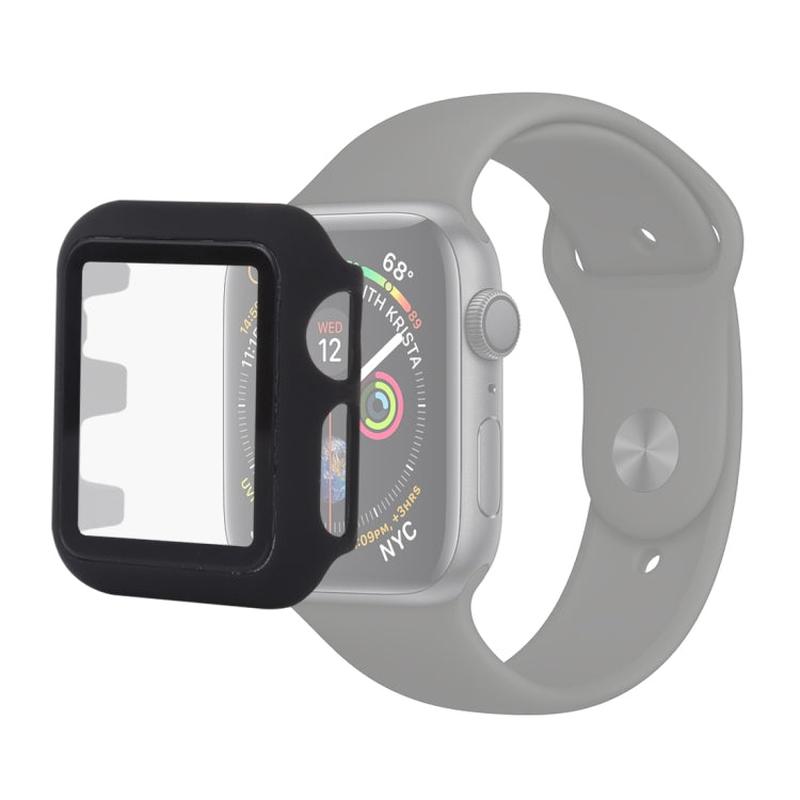 PC + Glass Protective Case For Apple Watch Series 6 / 5 / 4 / Watch SE 40mm