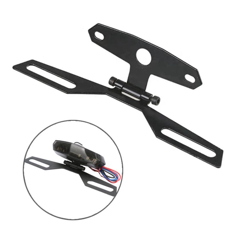 Motorcycle Folding Taillight Triangle Bracket