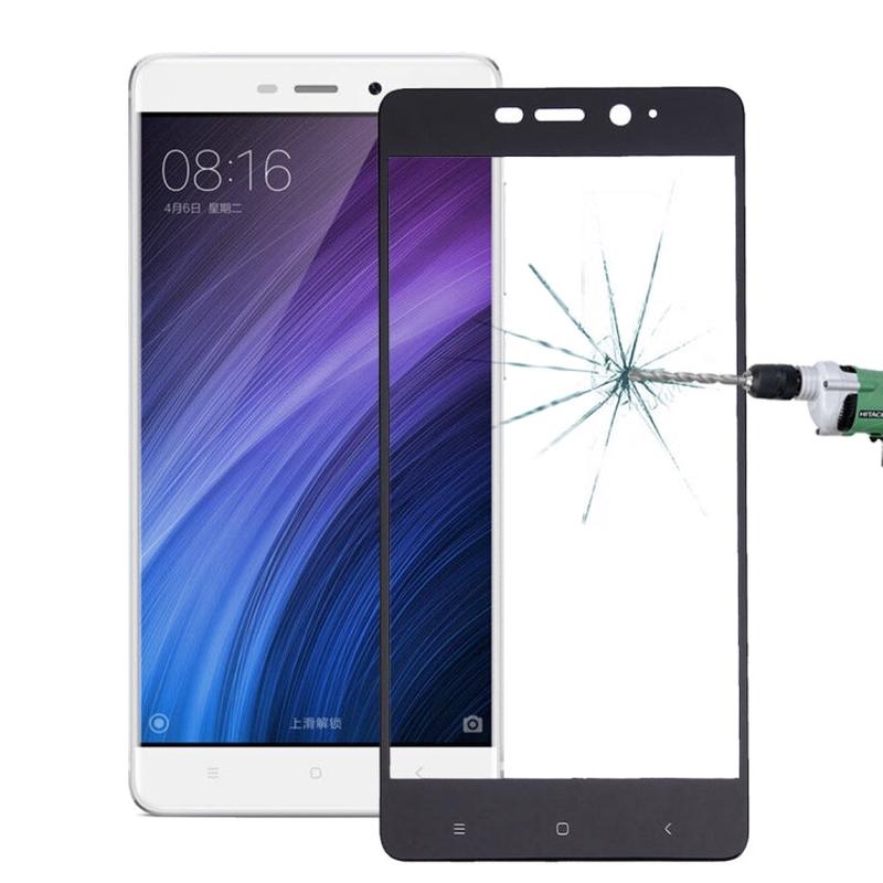 For Xiaomi Redmi 4 Pro / Prime 0.26mm 9H Surface Hardness Explosion-proof Silk-screen Tempered Glass Full Screen Film