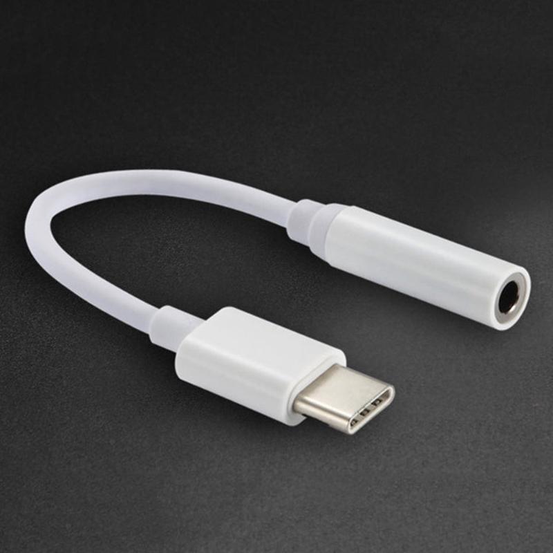 12.5cm USB-C / Type-C Male to 3.5mm Audio Female Adapter Converter