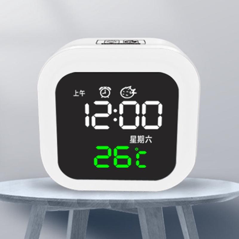 USB Home Smart Clock with Night Light & Memory Function & LED Display