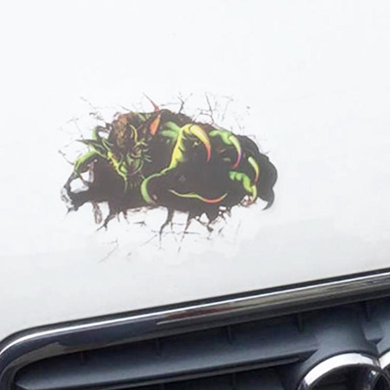 3D Characteristic Digital Simulation Car Paper Sticker