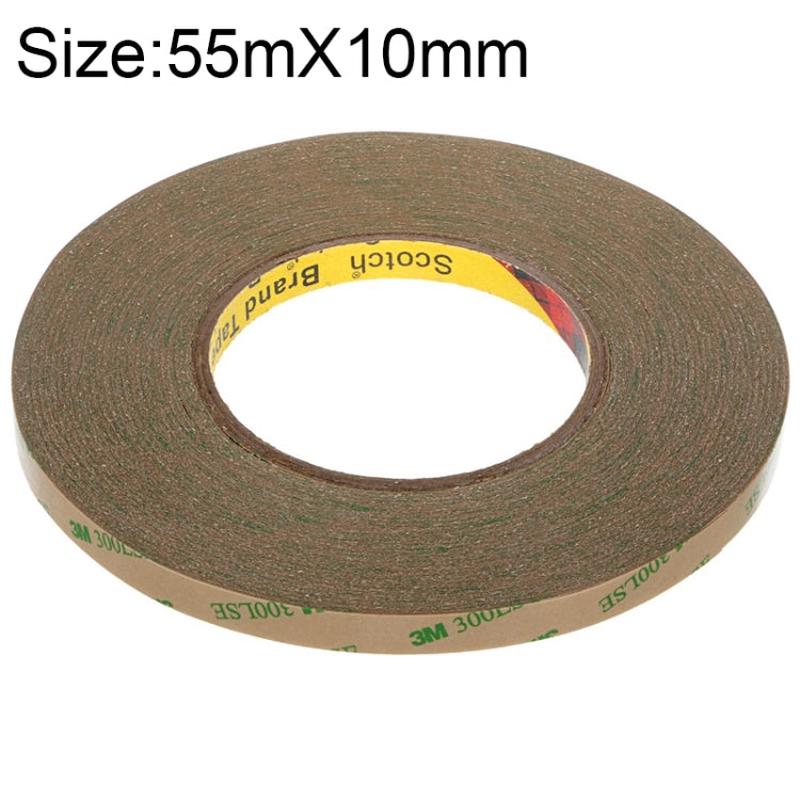 Super Adhesive Ultra-thin Transparent and High-temperature Resistant Double-sided Traceless Tape, Size: 55m x 10mm