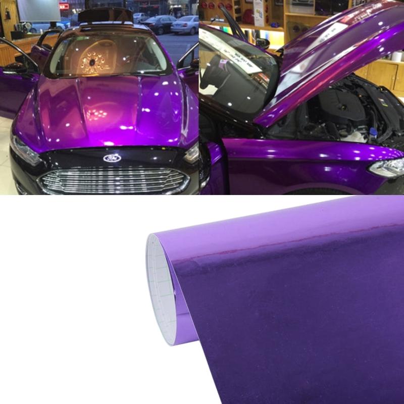 1.52m 0.5m Electroplating Car Auto Body Decals Sticker Self-Adhesive Side Truck Vinyl Graphics