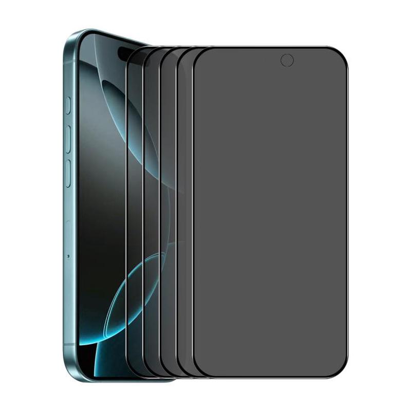5pcs ENKAY Hat-Prince 28 Anti-peeping Tempered Glass Protector Full Screen Film