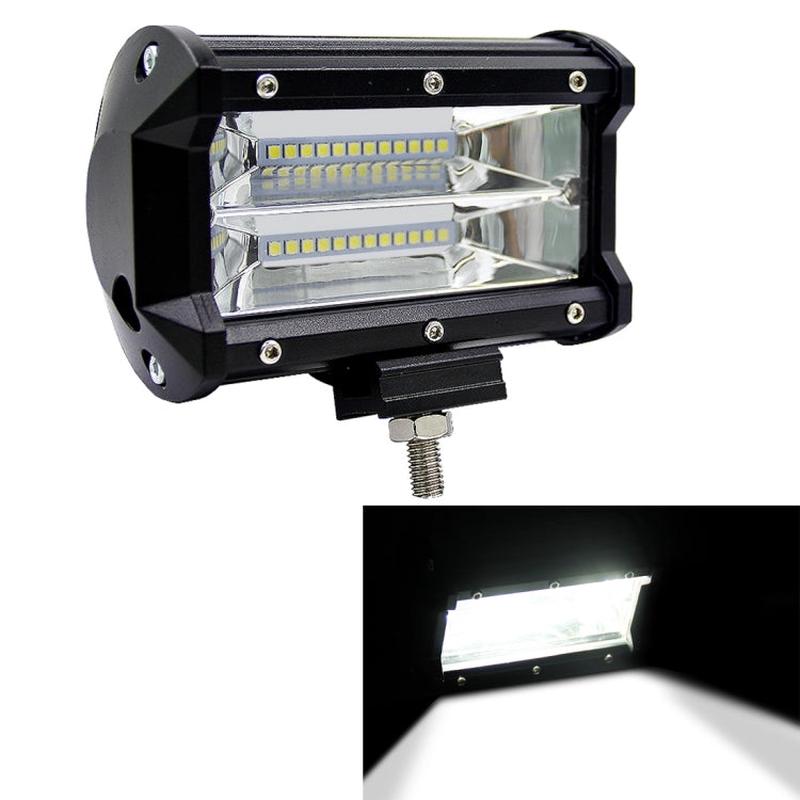 5 inch 18W 24 LED Waterproof IP67 Two Bar Modified Off-road Lights Spotlight Light Car Work Lights, DC 9-48V