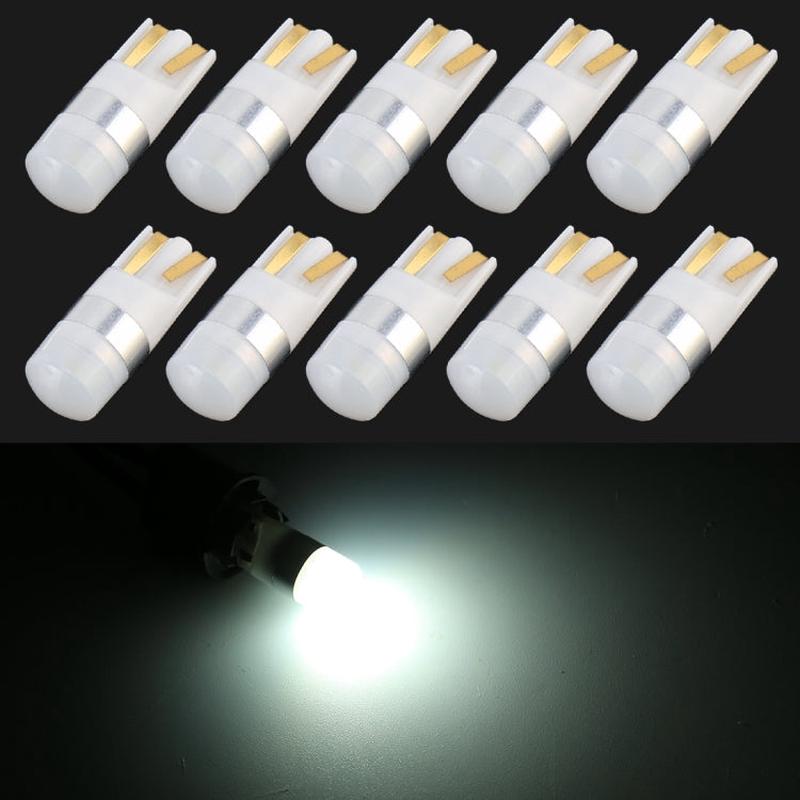 10 PCS T10 / W5W / 168 / 194 DC12V / 0.6W 1LEDs SMD-3030 Car Clearance Light