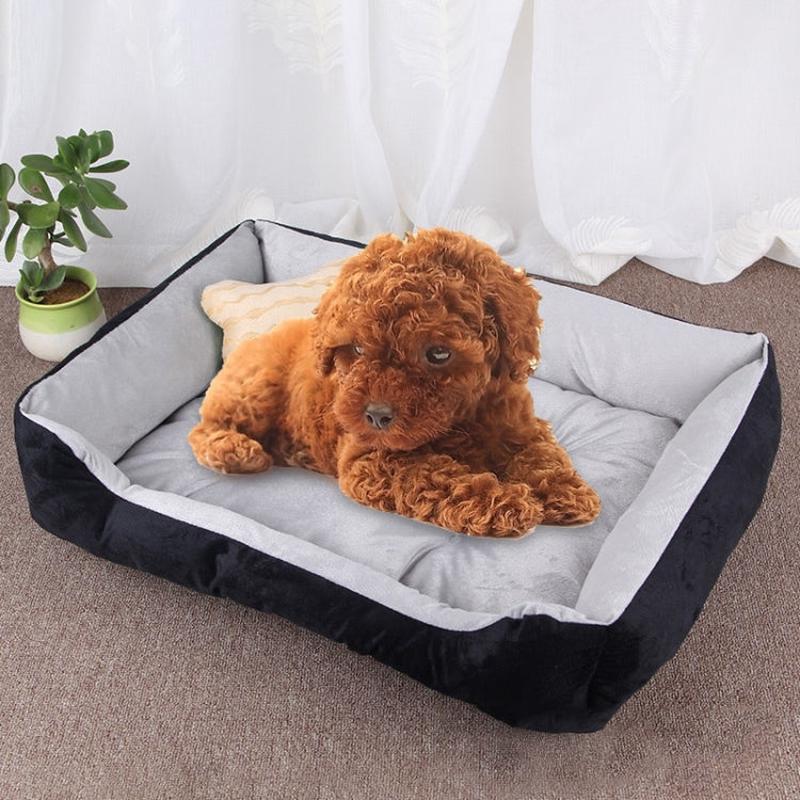 Dog Bone Pattern Big Soft Warm Kennel Pet Dog Cat Mat Blanket, Size: XS, 504015cm