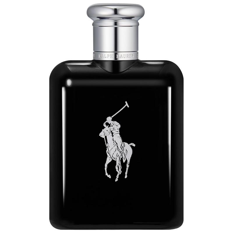 Ralph Lauren Polo Black Eau de Toilette, Men's Aftershave, Woody Aromatic Crisp Masculine Scent, Medium Intensity, Lasting Wear, Luxury Perfume for Men