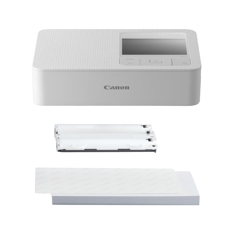 Canon SELPHY CP1500 Compact Photo Printer Wireless Printing, Long-Lasting Prints, USB-C & SD Card Connectivity Ideal for Scrapbooks & Photo Albums, White GB