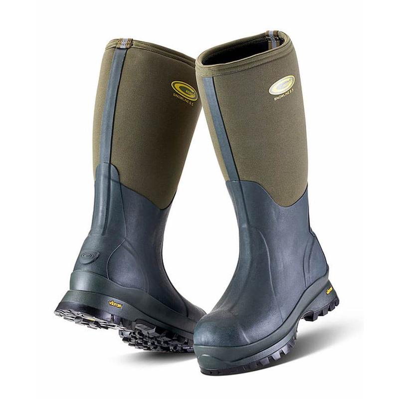 Grubs Snowline 8.5 Thermal Rated Wellington Boots VIBRAM