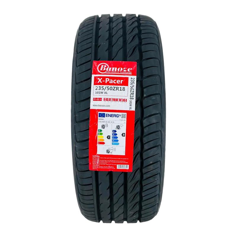 BANOZE X-Pacer 235/40ZR18 95W XL High-Performance Tyre Extra Load, W Speed Rating (168 mph), Enhanced Grip for Sports Cars & Sedans (2)