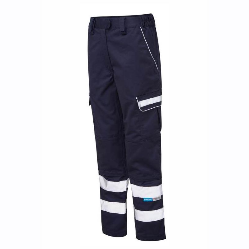 PULSAR P513LDS Ladies Combat Trouser with Reflective Stripes