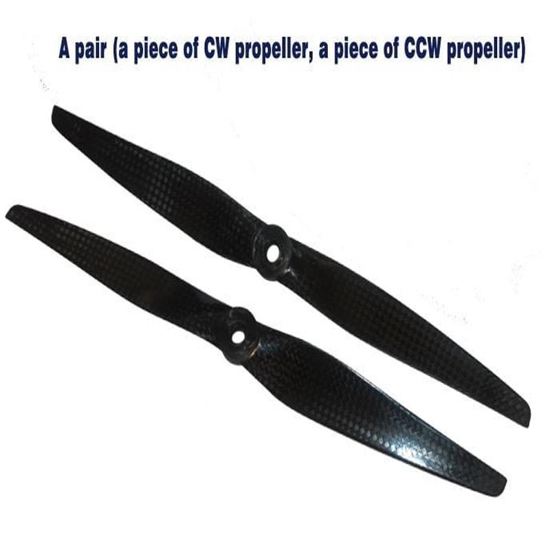 10x50 Propeller Set Carbon Fibre