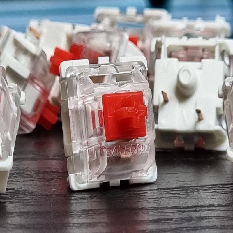 Gateron KS-9 Linear RGB 3pin Switch - Red (10pc per bag)