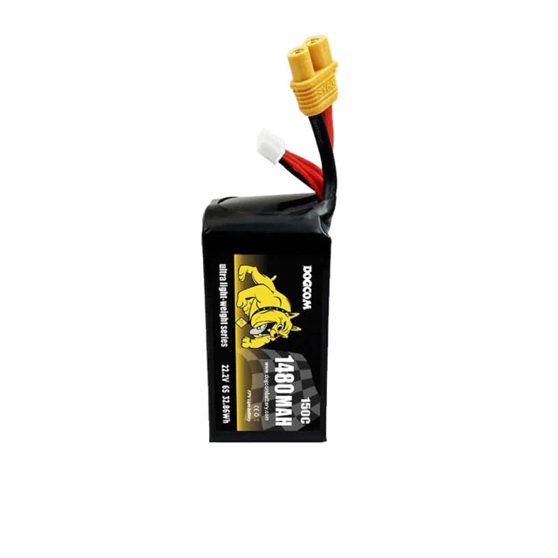 DOGCOM 1480mAh 150C 6S 22.2V Ultra series Battery (SY60)