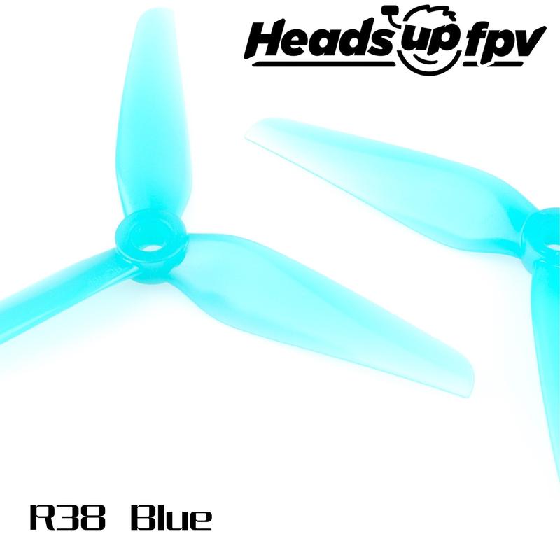 HQ HeadsUp FPV R38 Racing Prop (2CW, 2CCW)