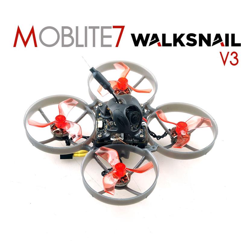 Happymodel Moblite7 Walksnail 1s 75mm Brushless HD Whoop V3 (ELRS V3.0)