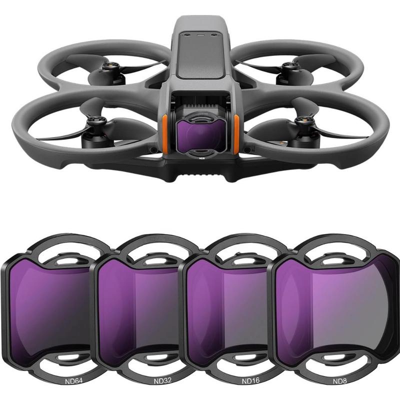 DJI Avata 2 ND Filter Pack 4pc (ND8PL, ND16PL, ND32PL, ND64PL)