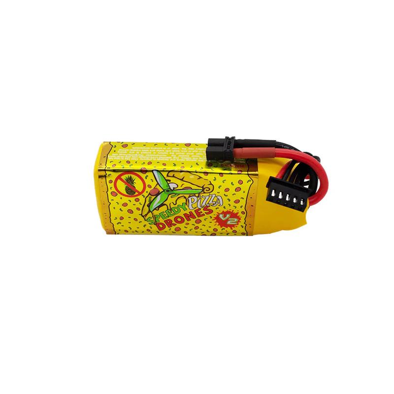 CNHL Speedy Pizza 14.8V 4S 600mAh 120C LiPo Battery XT30U