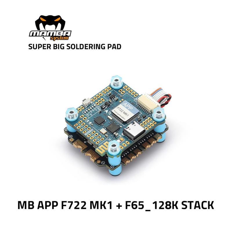 Mamba Stack F722 APP / F65 128K Flight Stack with Wifi