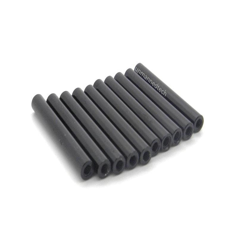 M3x37 Aluminium Standoff Pack - Black