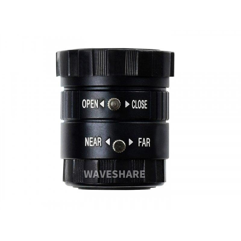 6mm CS-Mount Wide Angle Lens for IMX477 Raspberry Pi High Quality Camera