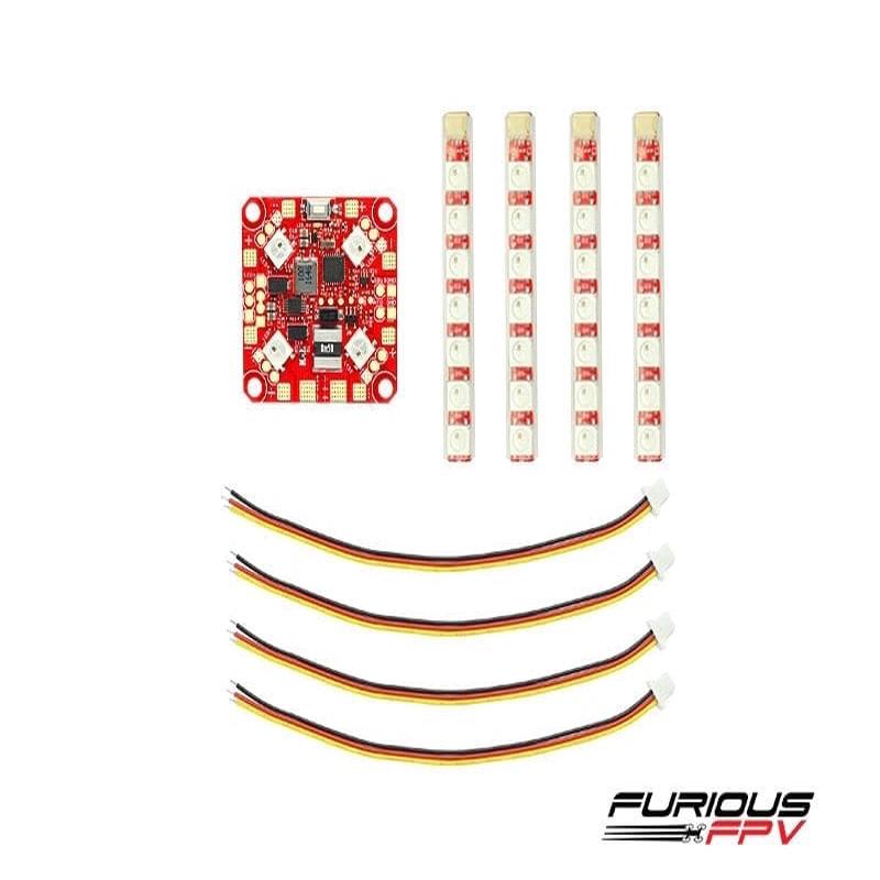 FuriousFPV Lightning PDB with Single Row LED Strip