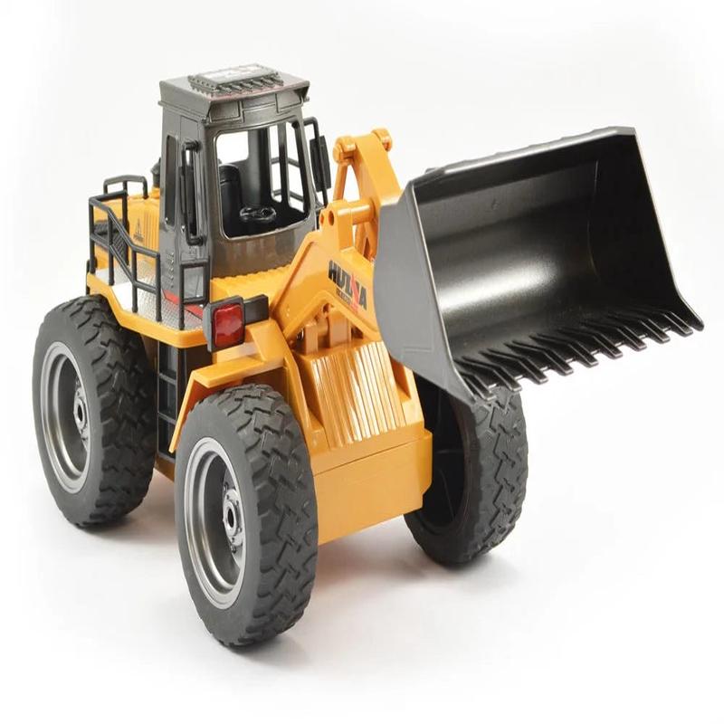 Huina 2.4G 6Ch R/C Bulldozer w/ Die Cast Bucket 1:18 RTR