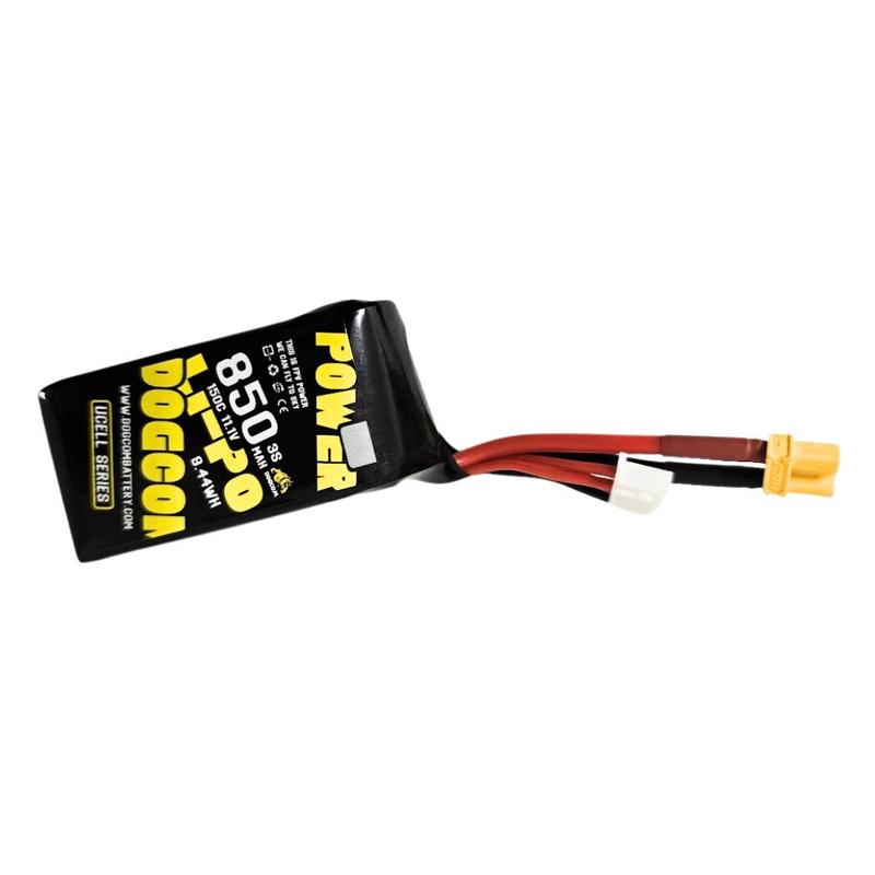 DOGCOM 850mAh 150C 3S 11.1V UCELL series