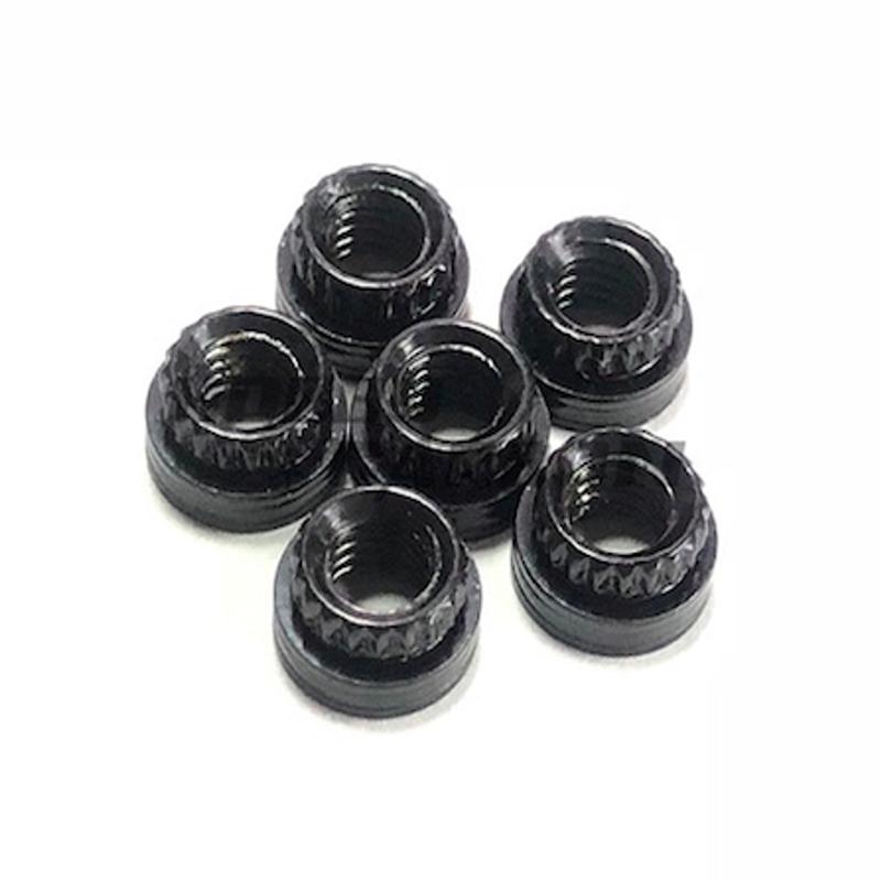 10pc Steel Sunk Nuts pack (M2 or M3)