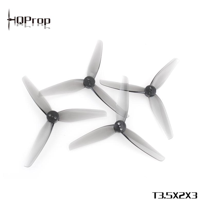 HQProp T3.5X2X3 Grey Propeller Poly Carbonate (2CW+2CCW)