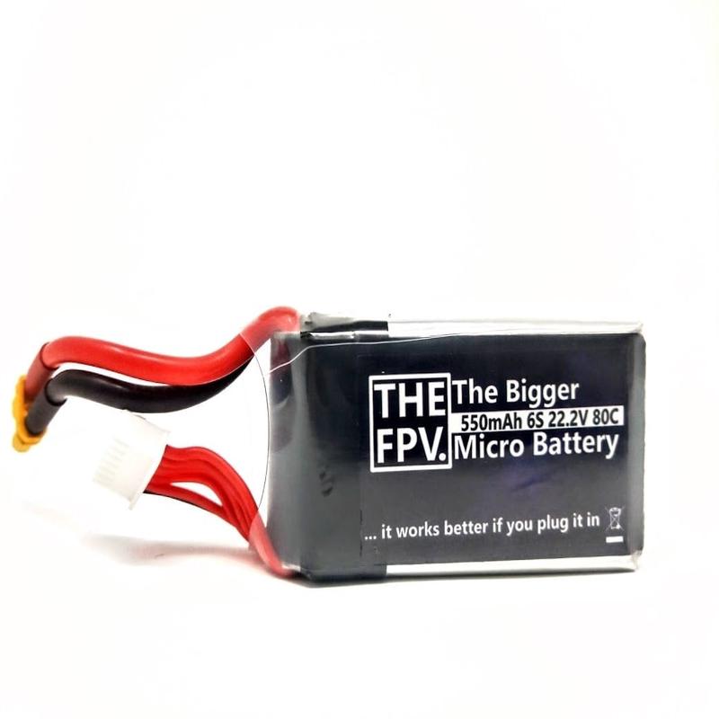 TheFPV 550mAh 6S 80C 22.2V Micro Battery XT30