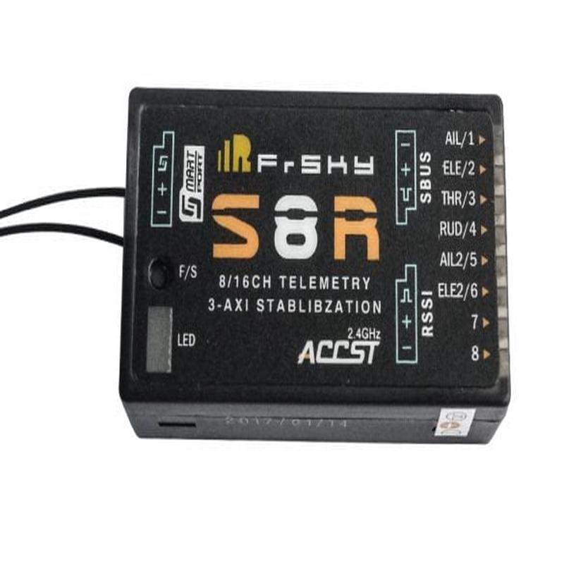 Frsky S8R 16CH 3-Axis Stabilisation Receiver With Smart Port