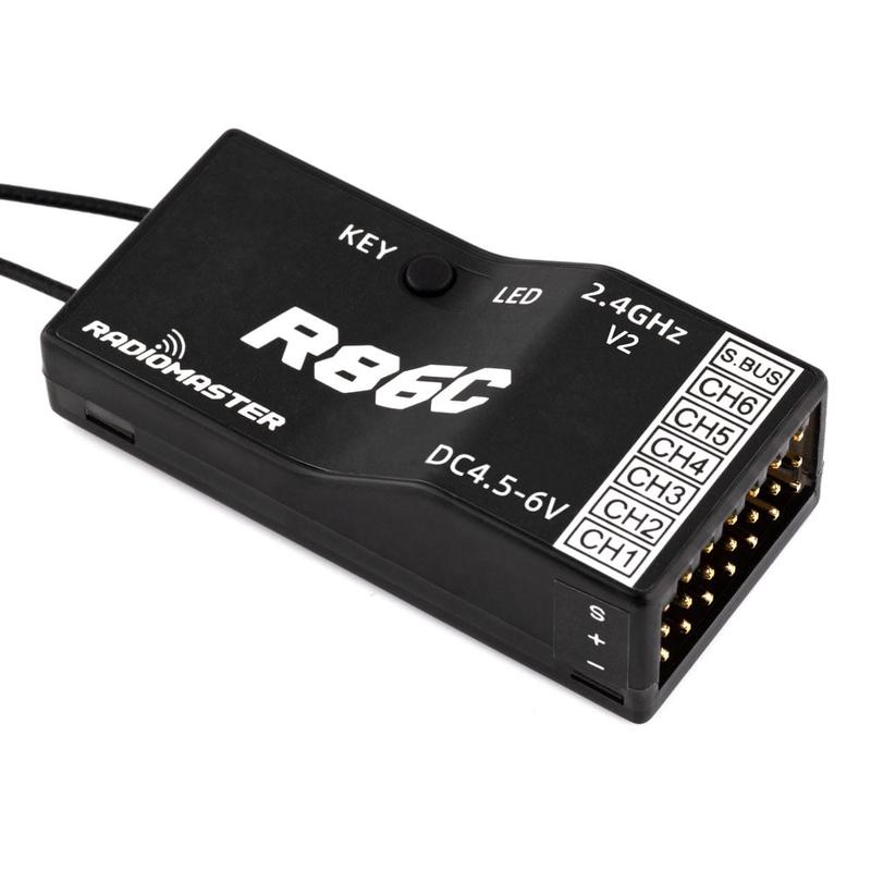 Radiomaster R86C V2 6CH Frsky D8 / D16 Compatible PWM Receiver w/Sbus