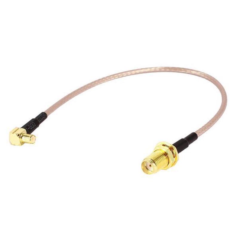 MMCX 90 to SMA pigtail cable (10cm)