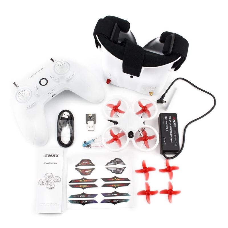 EMAX EZ Pilot - Beginner FPV Drone RTF Kit (w/ FPV Goggles, Radio)