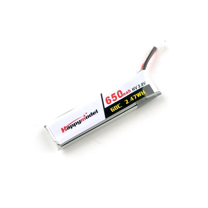 650mAh 1S HV 30C Lipo Battery for Moblite7