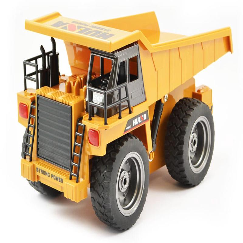 Huina 2.4G 6Ch R/C Dump Truck w/ Die Cast Cab 1:18 RTR
