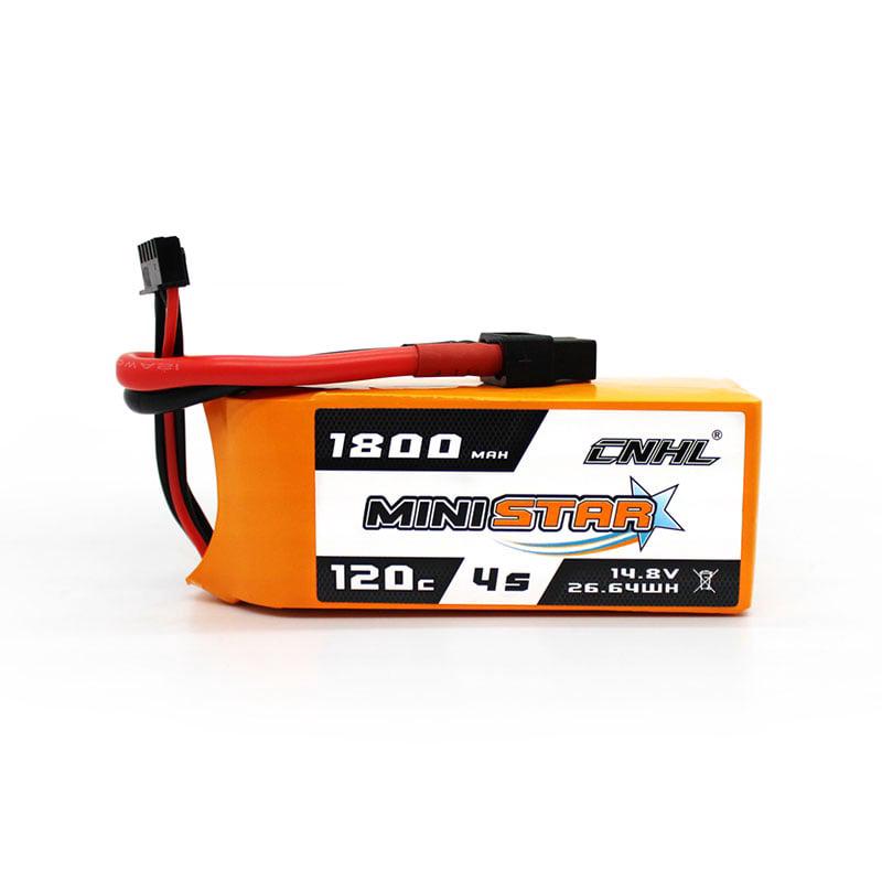 CNHL MiniStar 1800mAh 14.8V 4S 120C LiPo Battery