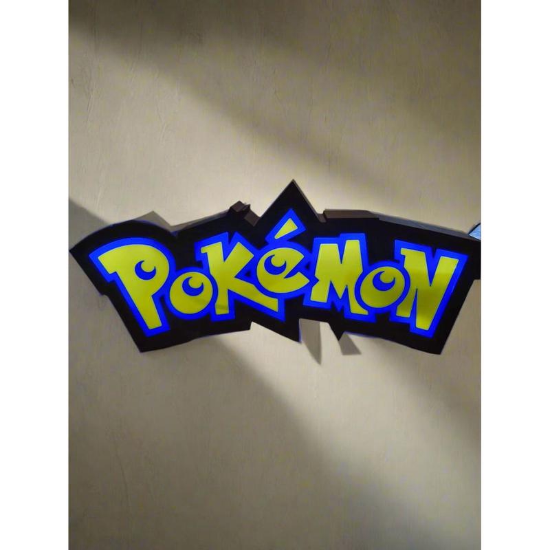 Pokmon LED Lightbox Battery Powered Display for Collectors (No Batteries Included)